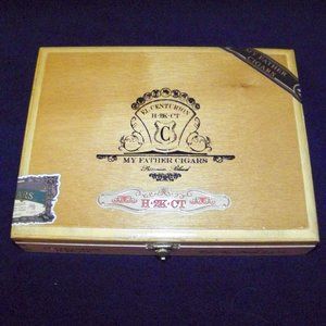 My Father Cigar cigar box all wood